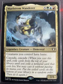 MTG Maelstrom Wanderer Commander Masters 0344 Regular Rare - Image 1