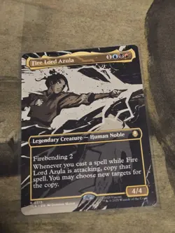 Fire Lord Azula (0313) (Borderless) Avatar: The Last Airbender Regular - Image 1