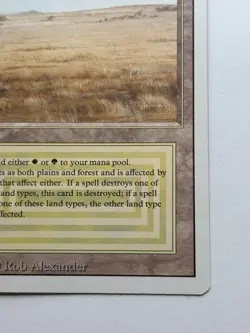 Savannah Revised Edition Rare - MTG Magic The Gathering NM - Image 5