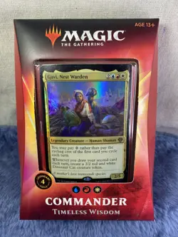 MTG Timeless Wisdom Commander Deck Ikoria Magic The Gathering New Factory Sealed - Image 1