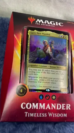 MTG Timeless Wisdom Commander Deck Ikoria Magic The Gathering New Factory Sealed - Image 2