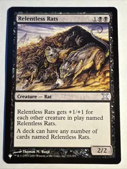 Relentless Rats The List Reprints Regular - Image 1