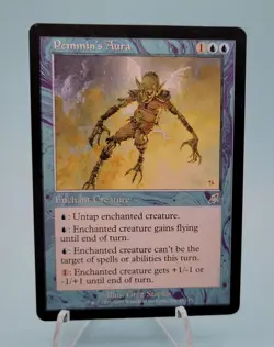 Pemmin's Aura x1 MTG Scourge Magic Heavy Play HP English - Image 1