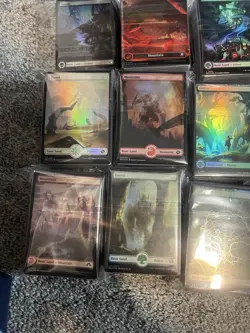 Collection Lot 100 Full Art Foil Lands Magic The Gathering *ALL NM* - Image 3