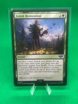 MTG - ENTISH RESTORATION - Lord of the Rings (U) - Image 1