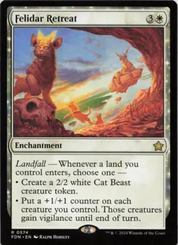 Felidar Retreat R Foundations 574 LP-NM - Image 1