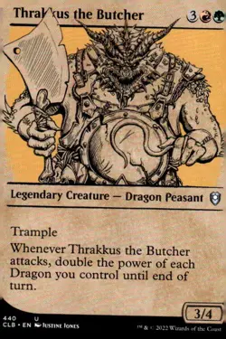 Thrakkus the Butcher (Showcase) U Commander Legends: Battle for Baldur's Gate 44 - Image 1