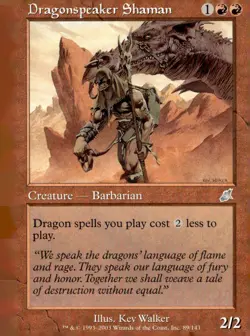 Scourge #89 Dragonspeaker Shaman - Image 1