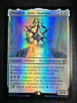 Mondrak, Glory Dominus (Foil) - 23 - Phyrexia: All Will Be One- Near Mint - MTG - Image 1