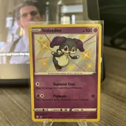 Pokemon TCG 2021 Indeedee SV059/SV122 Shining Fates NM - Image 1