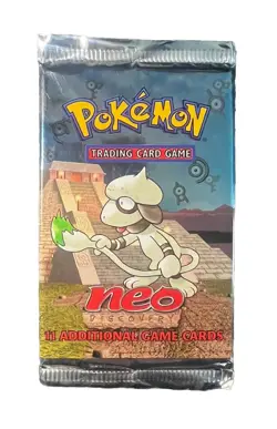 Pokemon TCG Neo Discovery English Booster Pack Factory Sealed - Weighed 20.95g - Image 1