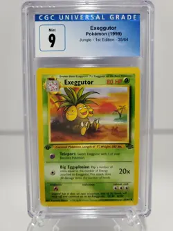 Exeggutor 35/64 - 1999 Pokemon Jungle 1st Edition - CGC 9 Mint - Image 1