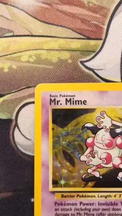 Pokemon TCG Mr. Mime Jungle 6/64 Holo Unlimited Holo Rare - Image 4