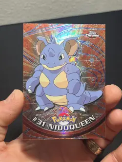 2000 POKEMON TOPPS CHROME SERIES 1 SPECTRA NIDOQUEEN #31 LP/NM - Image 1