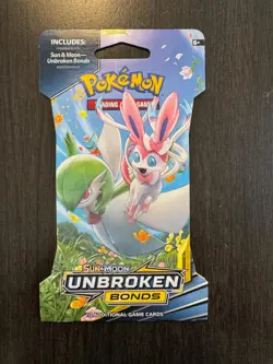 Pokemon Sun & Moon Unbroken Bonds Sleeved Booster Pack Charizard Reshiram NEW 1x 820650805486 - Image 2