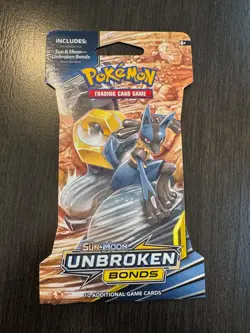Pokemon Sun & Moon Unbroken Bonds Sleeved Booster Pack Charizard Reshiram NEW 1x 820650805486 - Image 4