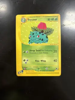 2002 Pokemon Ivysaur Expedition Base Set 82/165 WOTC NM - Image 1