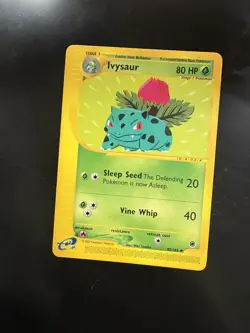 2002 Pokemon Ivysaur Expedition Base Set 82/165 WOTC NM - Image 2