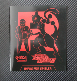 Pokemon Info Heft Buch Spieler Trainer Ewige Rivalen Deutsch Spielanletung - Image 1