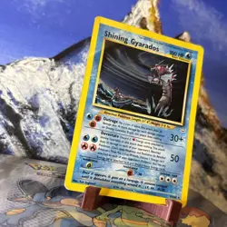 Shining Gyarados - 65/64 Pokemon Neo Revelation - Holo ✨ HP / Damaged - Image 3