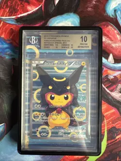 Pokemon - Pikachu Rayquaza Poncho 231-XY Promo BGS 10 PRISTINE Pop 64 Not Psa 10 - Image 3