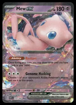 Mew ex - 151/165 SV: Scarlet & Violet 151 LP-NM Pokemon TCG - Image 1