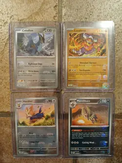 Pokemon TCG Master Ball Reverse Holo Lot ×4 (Black Bolt & White Flare) - Image 1