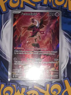 Fezandipiti 073/064 Illustration Rare Shrouded Fable Pokemon TCG - Image 1