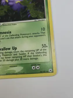 Pokemon TCG Swalot 50/101 Hidden Legends Regular Uncommon 2004 LP+ NM- - Image 4