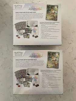 (2) Prismatic Evolutions Pokemon Center Exclusive Elite Trainer Box ETB - Image 3