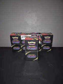 Pokemon TCG Phantasmal Flames Half Booster Box - Opened - 18 Packs Each - Image 1