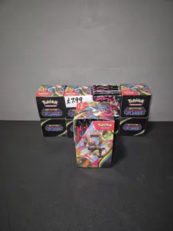 Pokemon TCG Phantasmal Flames Half Booster Box - Opened - 18 Packs Each - Image 2