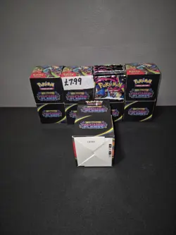 Pokemon TCG Phantasmal Flames Half Booster Box - Opened - 18 Packs Each - Image 5