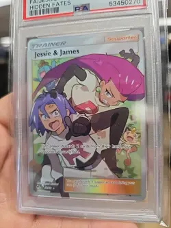 PSA 10 GEM MT 2019 POKEMON SUN & MOON FA/JESSE & JAMES HIDDEN FATES #68 - Image 2