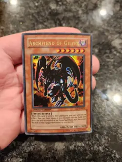 Yugioh! Archfiend of Gilfer - JMP-EN003 - Ultra Rare - Limited Edition Lightl - Image 1