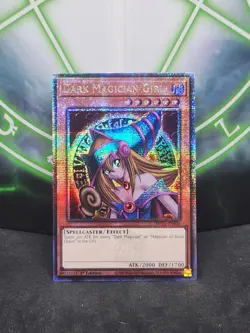 Yugioh Dark Magician Girl MP24-EN009 Quarter Century Secret Rare NM - Image 1