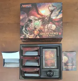 MTG Magic Archenemy Nicol Bolas Factory Sealed Box Set 4 60-Card Decks 20 Scheme - Image 2