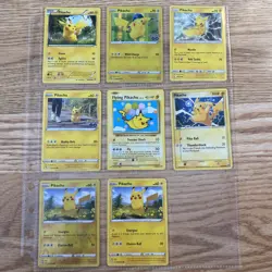 Pokemon TCG Pikachu Card Lot-Collectors Lot-Rare Cards+ Holos- NM/M - Image 1