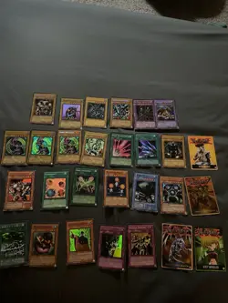 Yu-Gi-Oh, 28 Cards Mostly Holos, Vintage - Image 2