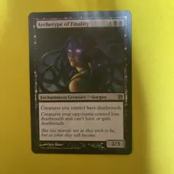 MTG Archetype of Finality Born of the Gods Regular Card Near Mint Condition - Image 1