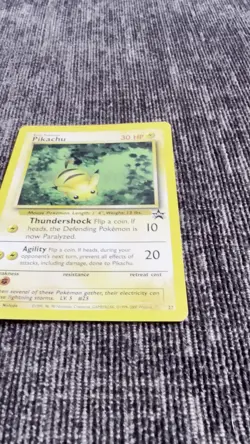 Pokemon Trading Card Pikachu Promo 27 - Image 2