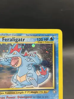 Feraligatr 5/111 Holo Rare Neo Genesis Set Pokemon Card HP - Image 2