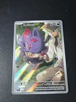 Pokemon TCG Journey Together N's Zorua #189 Holo Promo Card - Image 1