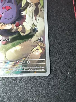 Pokemon TCG Journey Together N's Zorua #189 Holo Promo Card - Image 3