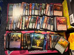 Final Fantasy X Magic The Gathering Cards Lot Chocobo tracks lands 142 Cards - Image 2