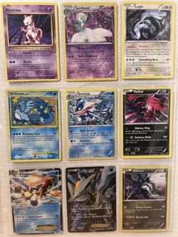 Pokemon TCG 18 Rare Cards NM Holo EX Secret Rare Articuno Supreme Victors 2009 - Image 3