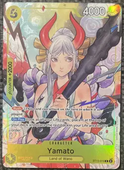 Yamato (Illustration Box Vol.2) ST13-016 One Piece Promotion Cards Foil - Image 1