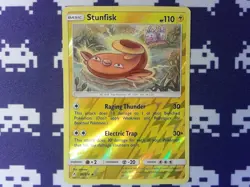 Stunfisk 56/214 Unbroken Bonds Reverse Holo Rare Pokemon Card NICE #UB - Image 1