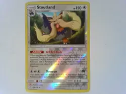 Stoutland 176/236 Cosmic Eclipse Reverse Holo Rare Pokemon Card CE - Image 1