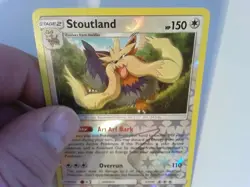 Stoutland 176/236 Cosmic Eclipse Reverse Holo Rare Pokemon Card CE - Image 4